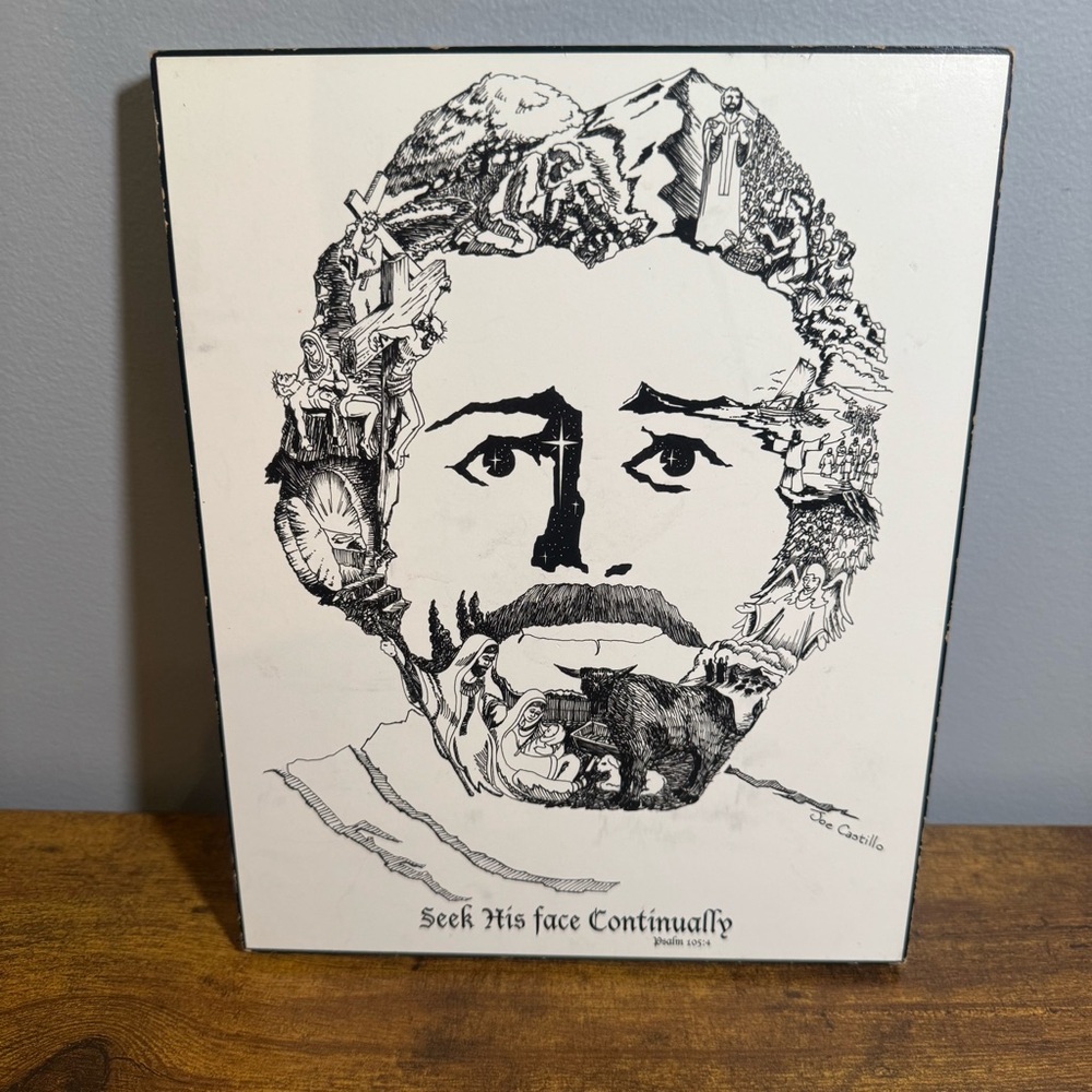 Dicksons Joe‎ Castillo Seek His Face Continually Psalm 105:4 Plaque